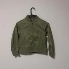 キッズ MA-1 ジャケット カーキ 130cmのサムネイル