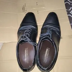 IMMAGINAZIONE ブラック ドレスシューズ