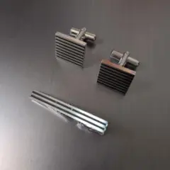 PILOT パイロット カフスボタン ストライプデザイン SILVER刻印 - メルカリ