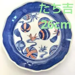 たち吉 大皿 和柄 折鶴 鞠 和食器 26cmのサムネイル