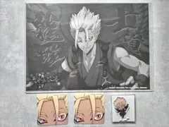 ブルーロック　士道　スマイルベースカフェ　天狗茶亭　アクスタ　ランチョンマット