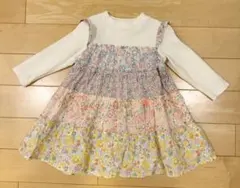 センスオブワンダー リバティティアードワンピース　90センチ