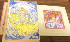 CLAMP展 カードキャプターさくら 色紙 缶バッジ 知世 さくら - メルカリ
