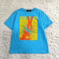 24359✨エルメス ちびTシャツ うさぎ プリント ロゴ入り 綿100%のサムネイル