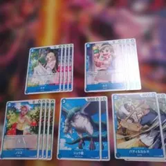 ワンピース トレーディングカード 東の海セット 青