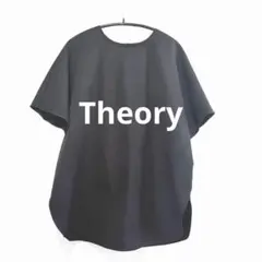 【美品】theoryセオリー ブラウスS 黒のサムネイル