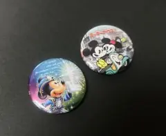 東京ディズニーシー 15周年 記念缶バッジ おまけ付き