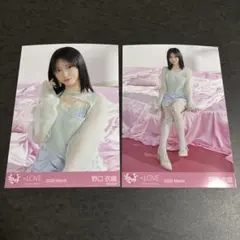 =LOVE 野口衣織 生写真 ラブソングに襲われる ジャケ写衣装 セミコンプ