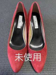 nical 春夏新作 グラデーションレースヒールパンプス【赤】 NICAL パンプス 「NICAL」グラデーションレースフラットパンプス/34112