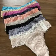 10枚セット♡シンプルTバックショーツ 10枚セット Mサイズ