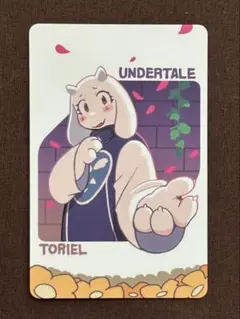 UNDERTALE トリエル 韓国 トレーディングカード