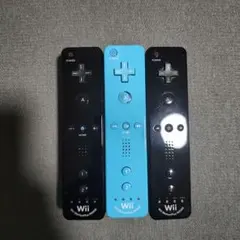 wiiリモコンモーションプラス　黒2　青1　セット