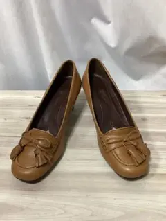 最終値下げ　美品　バークレー　レザーパンプス