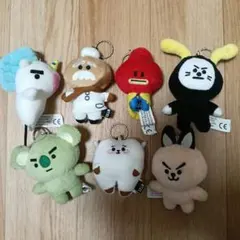希少BT21 ユニバース　ぬいぐるみ　マスコット　キーホルダー　7種セット 2026年最新】BT21ユニバースの人気アイテム - メルカリ