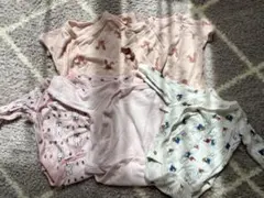 UNIQLO ユニクロ　ボディスーツ　60 5枚セット　まとめ売り ベビー肌着