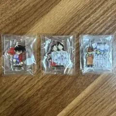 名探偵コナン コナン百貨店 ガチャ アクリルスタンド 3点セット