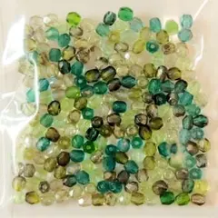 7911 チェコビーズ ファイアポリッシュ アソート 3mm 200個