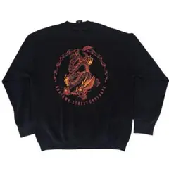00s Y2K ドッグタウン ドラゴンプリントクルーネックスウェット Lのサムネイル