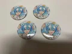 すにすて　おさでい　缶バッチ