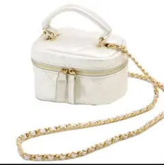 3coins キルティングバニティショルダーバッグ