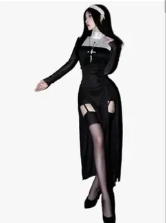 【タイムセール】修道女　シスター　コスプレ　Lサイズ