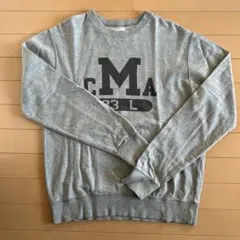 【古着】champion/スウェット/トレーナー/グレー/Mサイズ