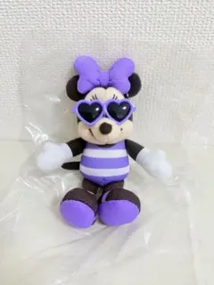 ハローハローサマー ミニー 紫 ぬいぐるみチャーム ディズニー ミニー