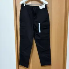 【新品タグ付き】GU カーゴイージーアンクルパンツ　OSB+EC 黒　Ｌ