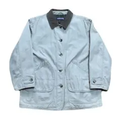 90s LAND'S END cotton coverall jacketのサムネイル