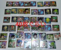 ドラゴンボール 超戦士シールウエハース　40枚ぐらい　未開封品多め