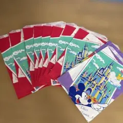 東京ディズニーランド ショップ袋 8枚セット➕長い袋1枚