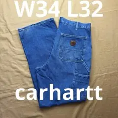 濃紺　carhartt ペインターパンツ　ワークパンツ　デニム　W38 L32 濃紺 carhartt ペインターパンツ ワークパンツ デニム W38 L32 - メルカリ