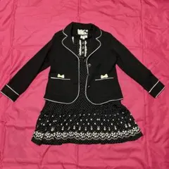 ★anyFAM フォーマルジャケットドレスセット 120 発表会 入学 卒業