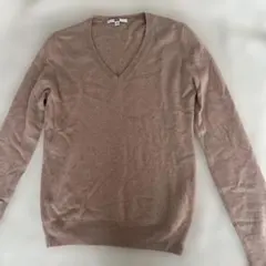 UNIQLO ♦️カシミヤ100% Vネックセーター
