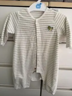 おしりアニマル ストライプロンパース