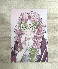 鬼滅の刃　幕間画ポストカード　甘露寺蜜璃