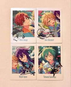 あんスタ　ぱしゃっつ　10周年　アルカロイド　一彩　藍良　マヨイ　巽　セット