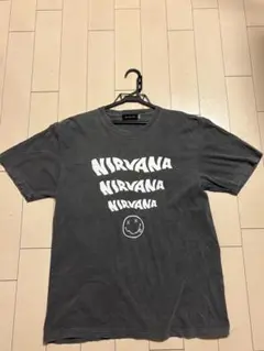 GOOD ROCK SPEED NIRVANA TシャツLサイズチャコールグレー