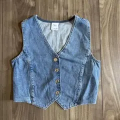 ZARA デニムベスト 152cmのサムネイル