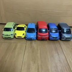 ミニカー 6台セット 多様なデザイン