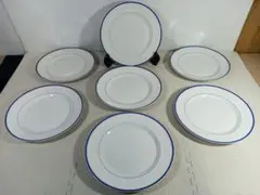 nikko IRONS STONE プレート 大皿 7枚 陶器 食器 昭和レトロのサムネイル