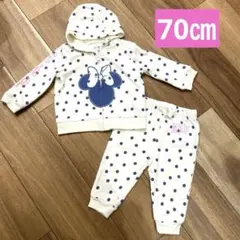【美品】Baby GAP Disneyミニーちゃん　セットアップ　70㎝