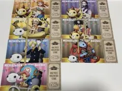 ONEPIECE チケット風カード 7種セット