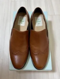 【新品】enchanted 本革サイドゴアブーティ ブラウン