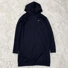 パーカー ひざ丈ワンピース