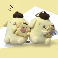 ポムポムプリン ぬいぐるみ マスコット　カフェ　限定　マフィン　すやすや Amazon.co.jp: プリン＆マフィン マフィンとすやすやおやすみBIG