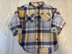 BREEZE チェックシャツ 100