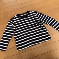 COMME CA ISH ストライプカーディガン 120A