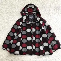 T147 美品 M トクコプルミエヴォル 刺繍 花柄 春 コート レディース