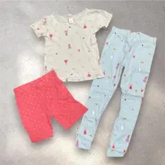 ✨即購入OK✨キッズ 女の子 Carter's パジャマセット 5T 110のサムネイル